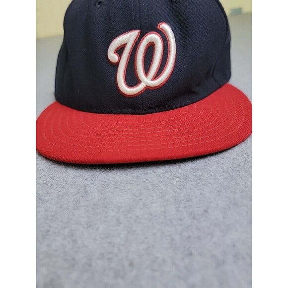 NationalsWashington MLB Official On Field Hat 6 7/8 - Picture 10 of 10